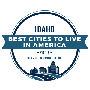 Best Cities To Live Idaho 2019 badge